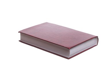 izole kırmızı kitap