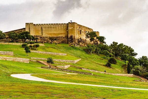 Castelo Sohail Fuengirola Málaga Espanha Atração Turística Lugar Para Visitar — Fotografia de Stock