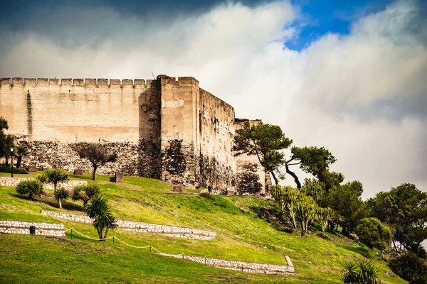 Castelo Sohail Fuengirola Málaga Espanha Atração Turística Lugar Para Visitar — Fotografia de Stock