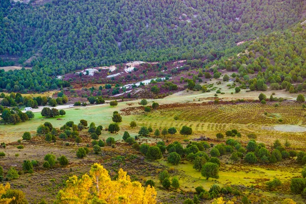 Grünes Tal Mit Restauriertem Gelände Des Friedhofs Von Sad Hill — Stockfoto