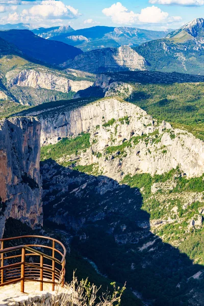 Verdon Gorge Provence France Mountains Landscape View Belvedere Dent Aire — Stock Photo, Image