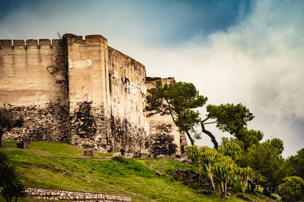 Castelo Sohail Fuengirola Málaga Espanha Atração Turística Lugar Para Visitar — Fotografia de Stock