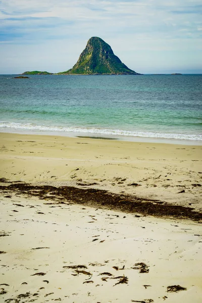 Seascape Havet Och Bleiksoya Fjärran Resort Bleik Andoya Norge Vesteralen — Stockfoto