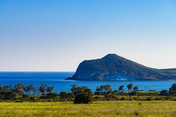 Pobřežní Krajina Přírodním Parku Cabo Gata Andalusie Španělsko — Stock fotografie