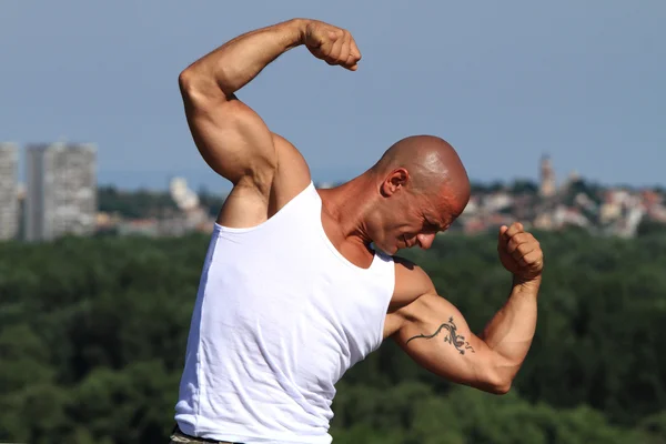 Fitness instructor posing — Stock Photo, Image