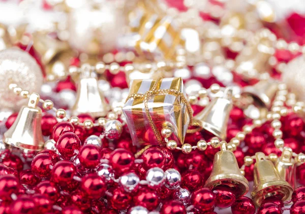 Christmas presents on pearls — Stock Photo, Image