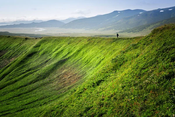 Tundra Montanha Kamchatka Relevos Bizarros — Fotografia de Stock