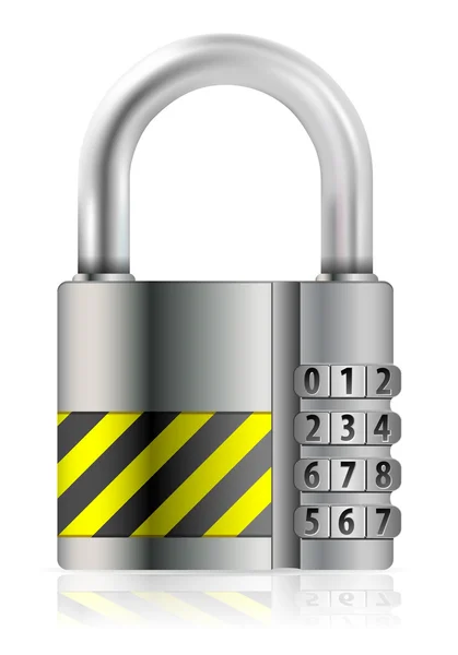 Padlock — Stock Vector