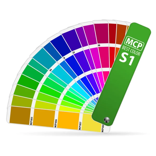 Color Guide — Stock Vector