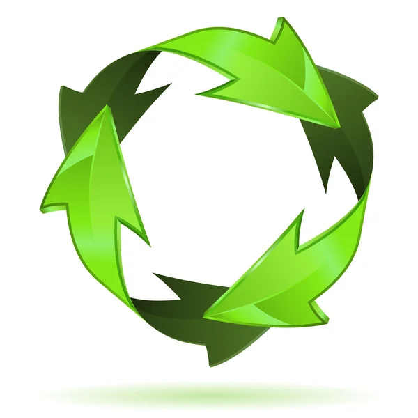 Symbole de recyclage — Image vectorielle