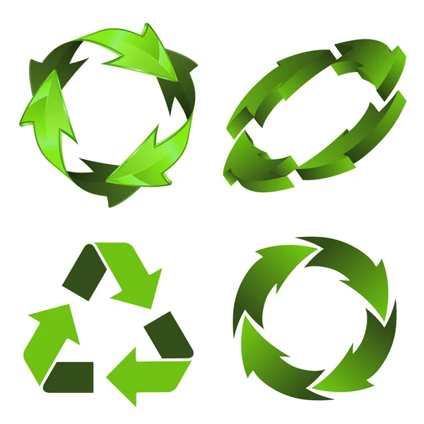Símbolo de reciclagem —  Vetores de Stock