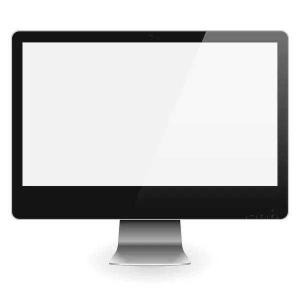 计算机显示器 免版税图库插图