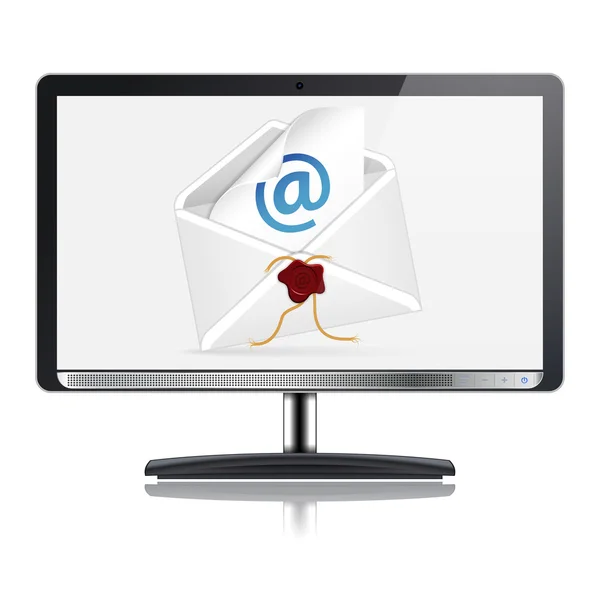 Concepto de correo electrónico — Vector de stock