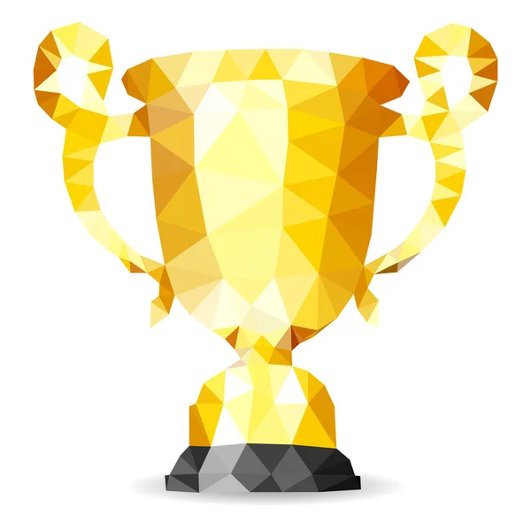 Trophée d'or — Image vectorielle