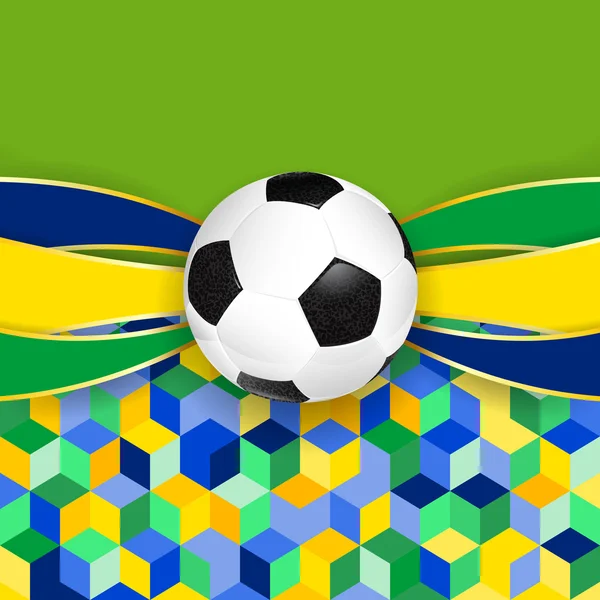 Soccer Background — Stock Vector