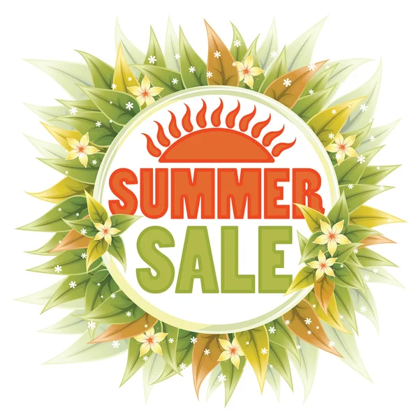 Summer Sale — Stock Vector