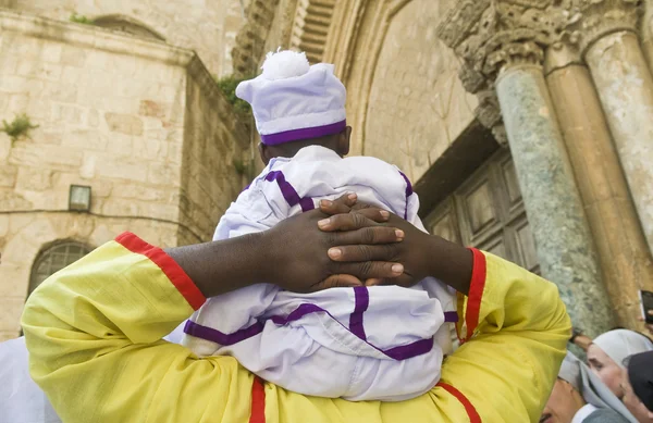 Nigerian pilgrims — Stock Photo, Image