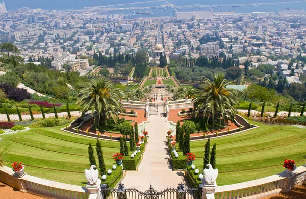 Bahai Gardens — Zdjęcie stockowe