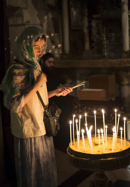 Jerusalem pilgrim — Stock Photo, Image