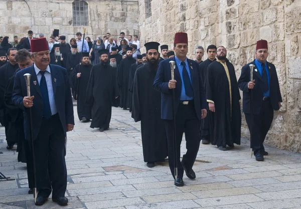 Gerusalemme Domenica delle Palme — Foto Stock