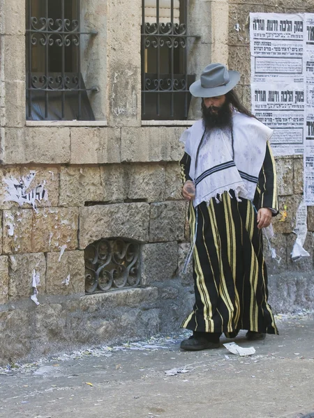 Purim i mea shearim — Stockfoto