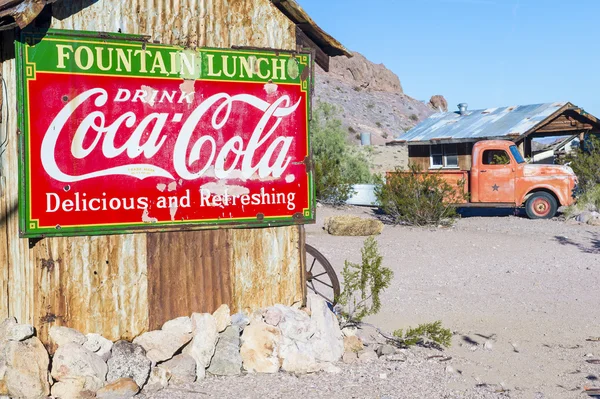 Nelson Ghost town — Stock Photo, Image