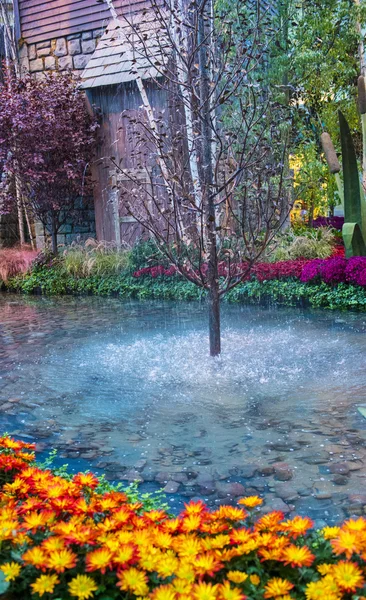 Bellagio Hotel Konservatuarı ve Botanik Bahçeleri — Stok fotoğraf