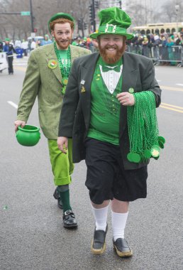 Chicago Saint Patrick geçit töreni