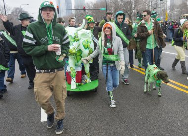 Chicago Saint Patrick geçit töreni