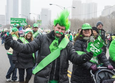 Chicago Saint Patrick geçit töreni