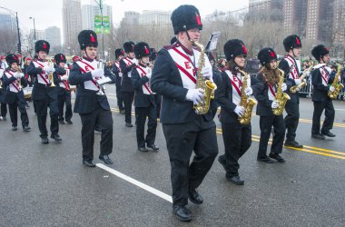 Chicago Saint Patrick geçit töreni