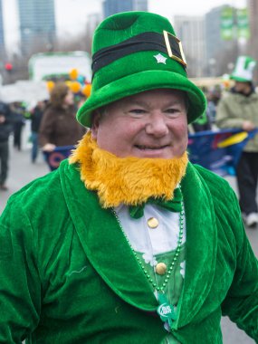Chicago Saint Patrick geçit töreni
