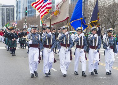 Chicago Saint Patrick geçit töreni