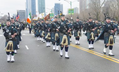 Chicago Saint Patrick geçit töreni