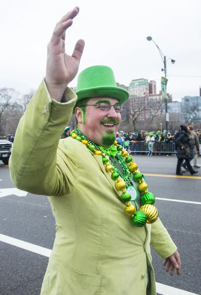 Chicago saint patrick parad — Stockfoto