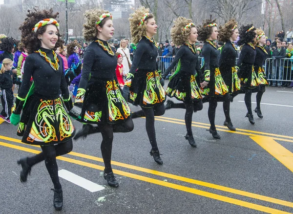 Desfile Chicago Saint Patrick — Fotografia de Stock