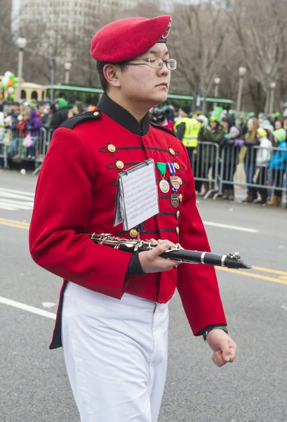 Chicago Saint Patrick parade — Stock Photo, Image