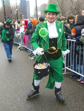 Chicago Saint Patrick geçit töreni