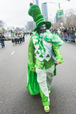 Chicago Saint Patrick geçit töreni