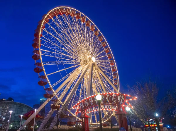 Schiffsanlegestelle von Chicago — Stockfoto