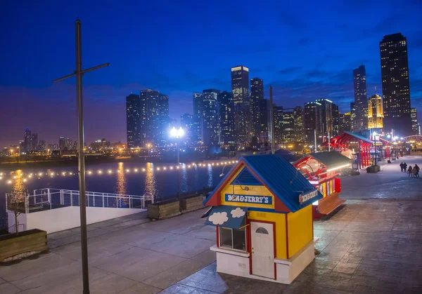 Chicago Navy Pier — Zdjęcie stockowe