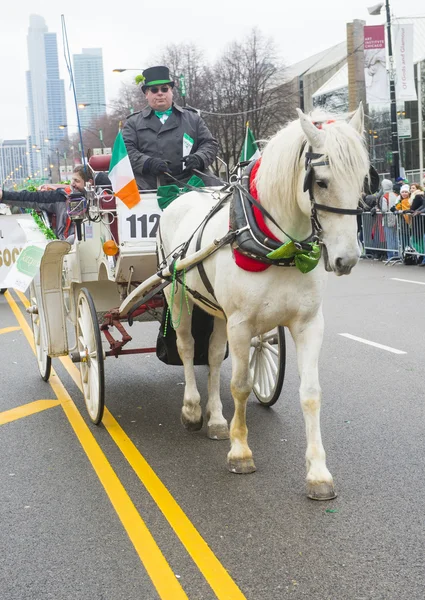 Chicago Saint Patrick Parade — Stockfoto