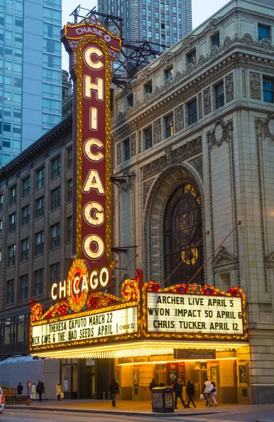 Chicago Theater — Stok fotoğraf