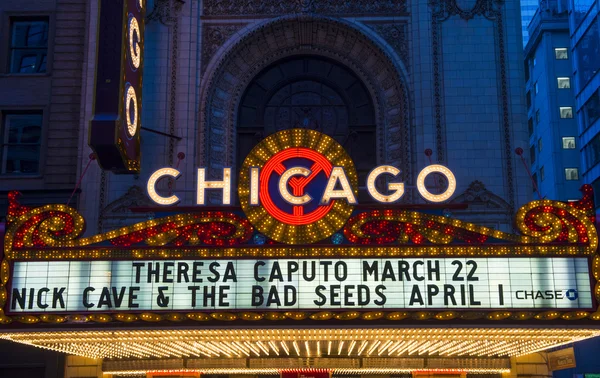 Chicago Theater — Stok fotoğraf