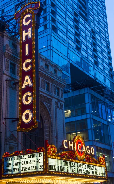 Chicago Theater — Stok fotoğraf