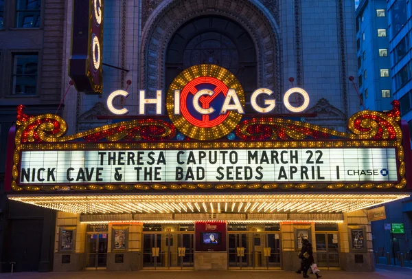 Chicago Theater — Stockfoto