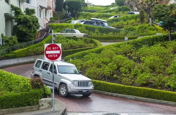 Lombard Street — Zdjęcie stockowe