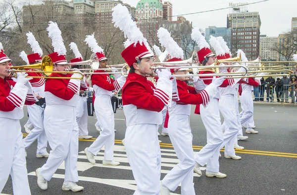 Chicago Saint Patrick parade — Stock fotografie