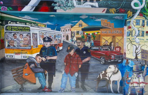 Mission Murals — Stock Photo, Image