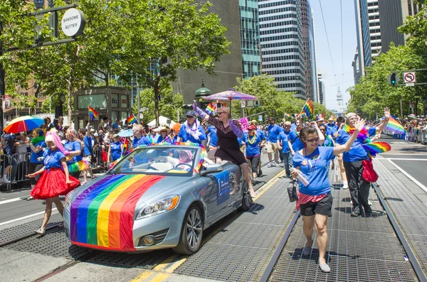 San francisco gay hrdosti — Stock fotografie